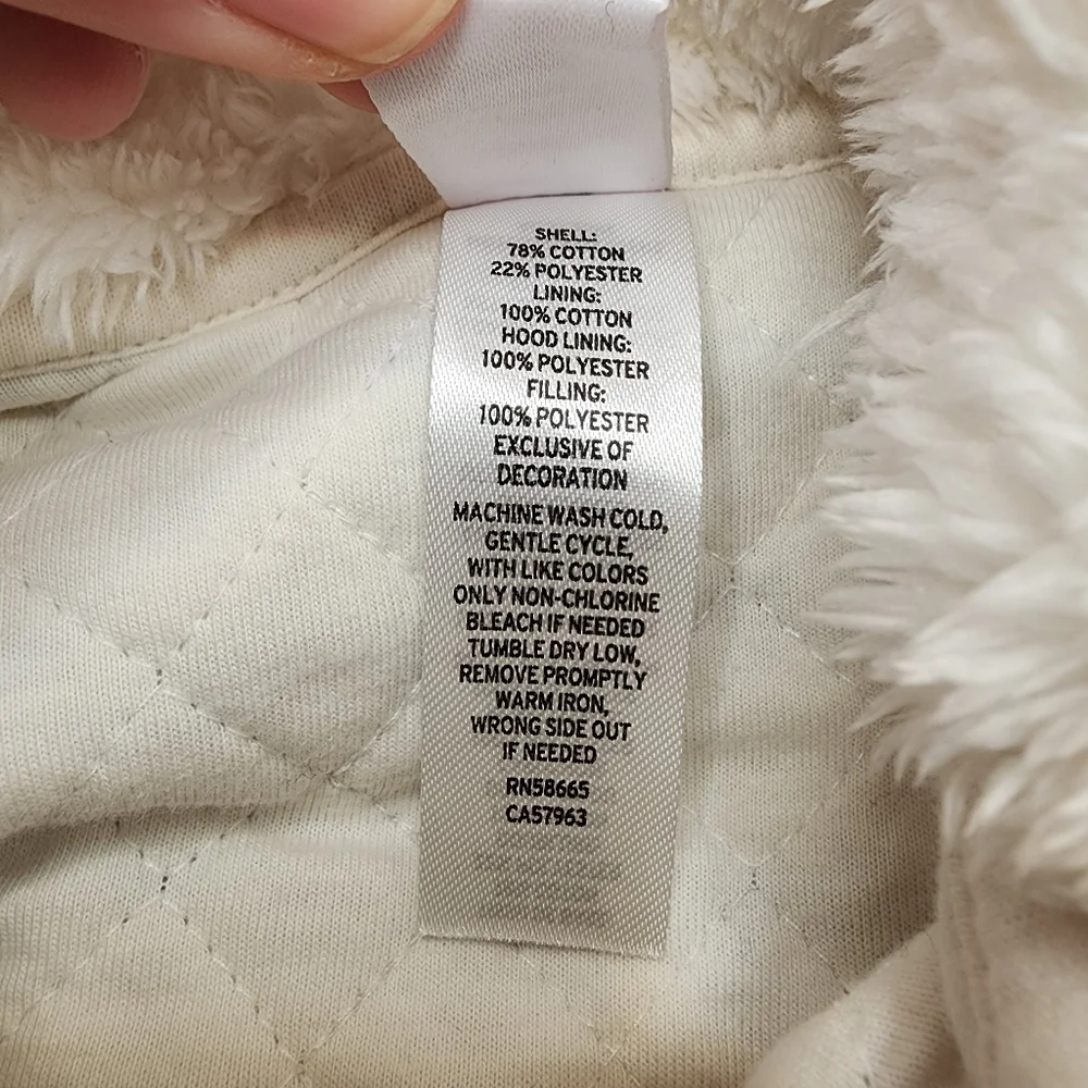 Nordstrom Hooded Bunting Infant One Piece‎ Striped Coat 6 Months